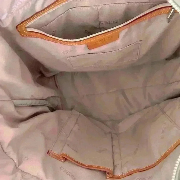 MZ Wallace Large‎ Soho Travel Tote Two Tone Grey - Picture 8 of 12